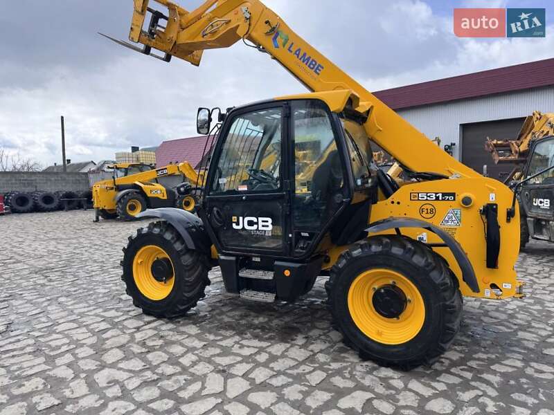 Телескопический погрузчик JCB 531-70 2022 в Ровно