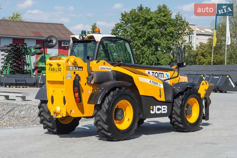 Телескопический погрузчик JCB 533-105 2016 в Житомире