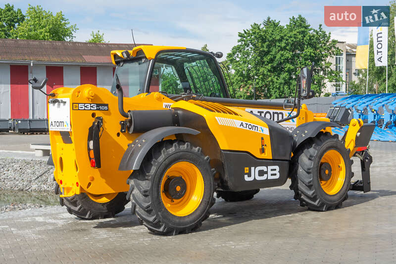 Телескопический погрузчик JCB 533-105 2016 в Житомире