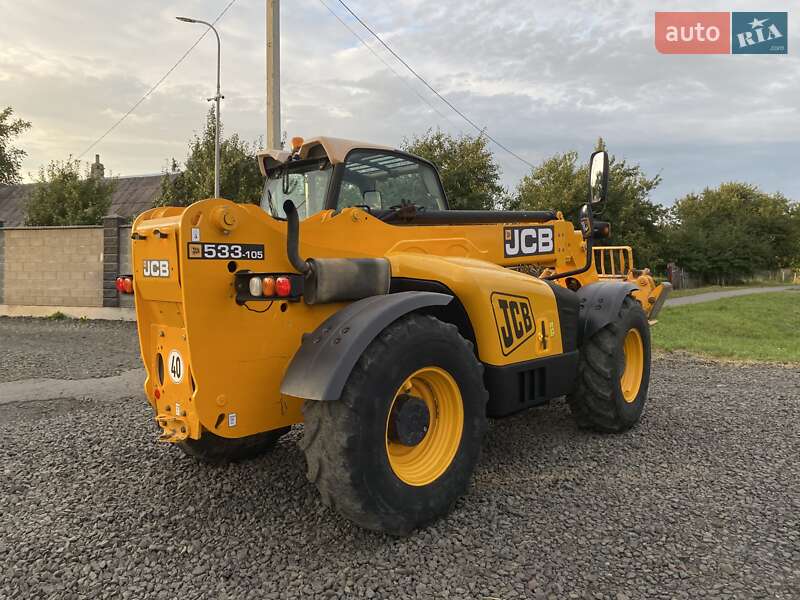 Телескопический погрузчик JCB 533-105 2008 в Луцке