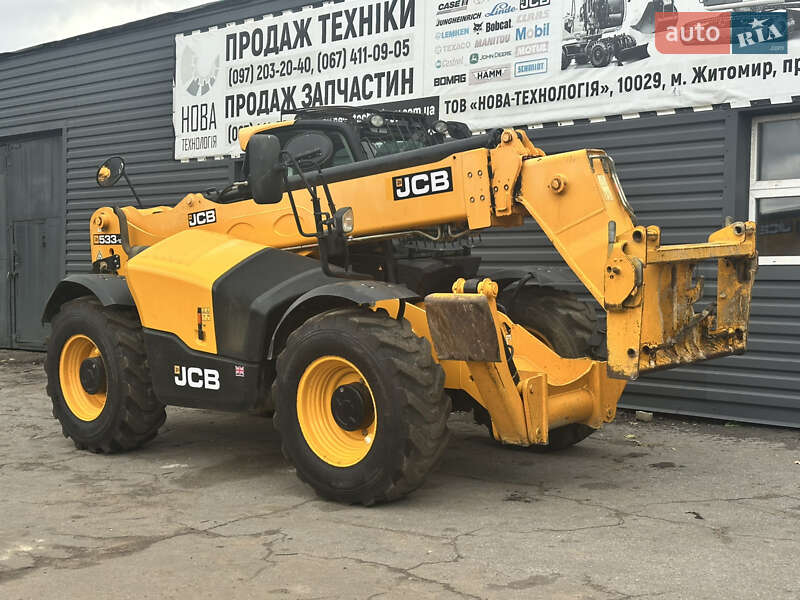 Телескопический погрузчик JCB 533-105 2017 в Житомире