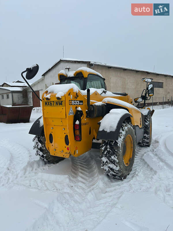 Телескопический погрузчик JCB 533-105 2017 в Киеве