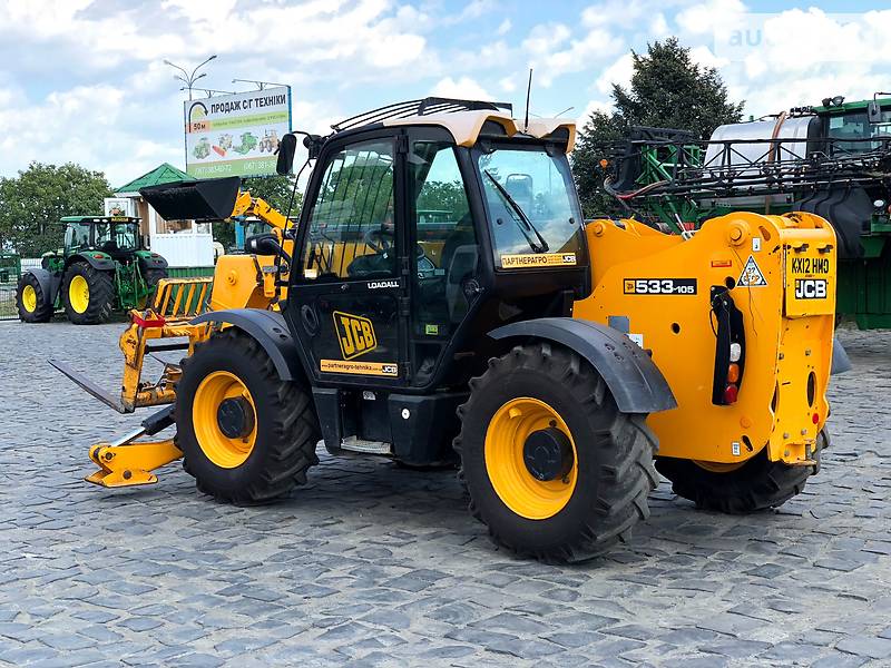 Телескопический погрузчик JCB 533 2012 в Ровно