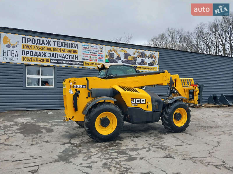 Телескопічні навантажувачі JCB 535-95 2016 в Житомирі