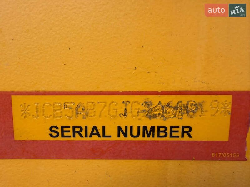 Телескопический погрузчик JCB 535-95 2016 в Киеве