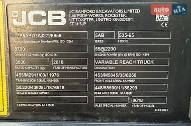 Телескопический погрузчик JCB 535-95 2018 в Киеве