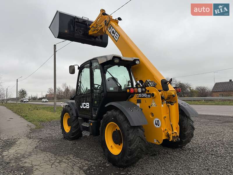 Телескопічні навантажувачі JCB 536-60 2011 в Луцьку