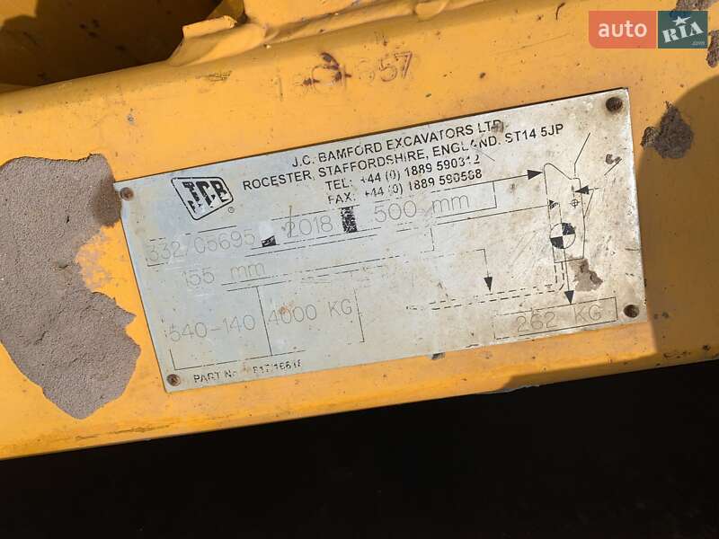 Телескопічні навантажувачі JCB 540-140 2018 в Києві