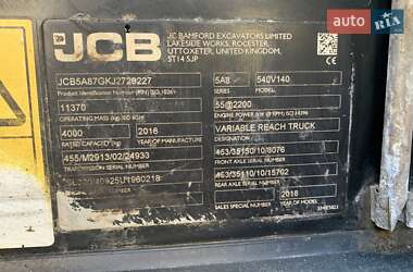 Телескопический погрузчик JCB 540-140 2018 в 
