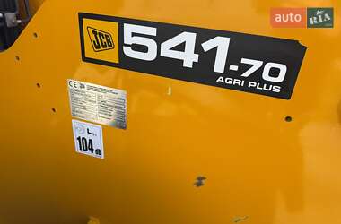 Телескопический погрузчик JCB 541-70 2010 в 