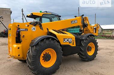 Телескопічні навантажувачі JCB 560-80 2017 в Володарці