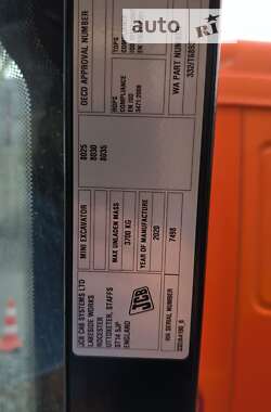Миниэкскаватор JCB 8025 2020 в 