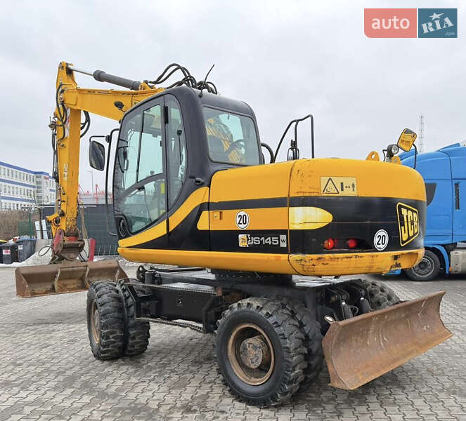 Колесный экскаватор JCB JS 145 2008 в Львове