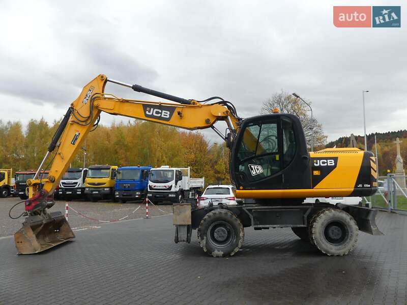 2010 JCB JS-175, VIN WCBJW17CL01628513:plate — фото 1 (autoria)