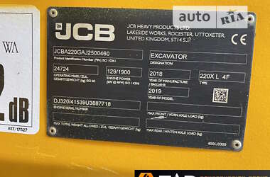 Гусеничный экскаватор JCB JS 220 2018 в Киеве