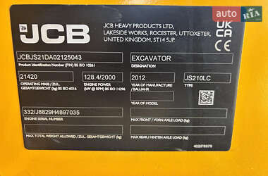 Гусеничный экскаватор JCB JS 220LC 2012 в 