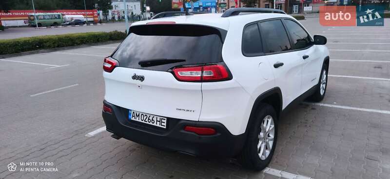 Позашляховик / Кросовер Jeep Cherokee 2017 в Житомирі