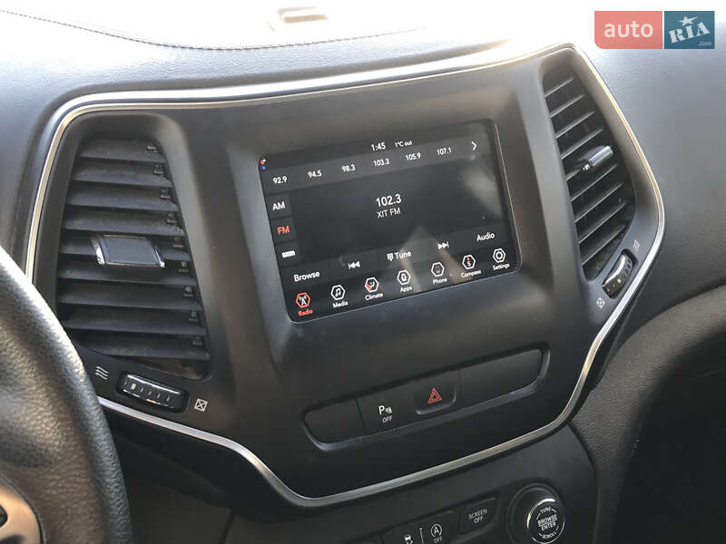 Позашляховик / Кросовер Jeep Cherokee 2019 в Києві
