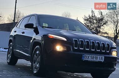 Внедорожник / Кроссовер Jeep Cherokee 2014 в Каменец-Подольском