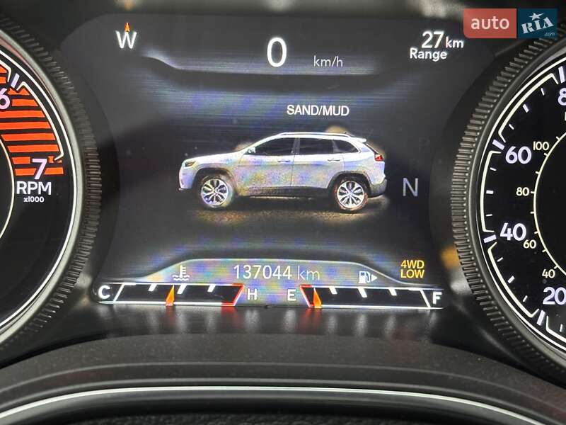 Позашляховик / Кросовер Jeep Cherokee 2018 в Києві