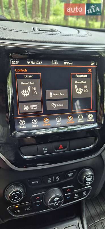 Внедорожник / Кроссовер Jeep Cherokee 2019 в Дубно