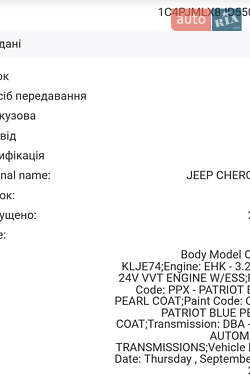 Внедорожник / Кроссовер Jeep Cherokee 2017 в 