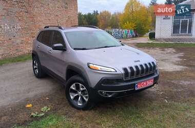 Внедорожник / Кроссовер Jeep Cherokee 2017 в Смеле