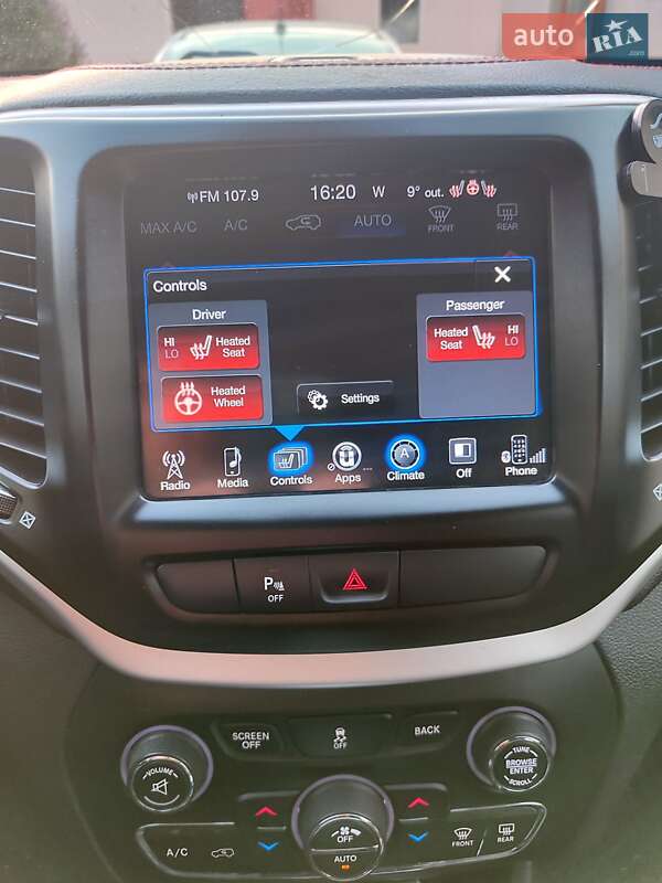 Внедорожник / Кроссовер Jeep Cherokee 2017 в Кропивницком фото 14 Внедорожник / Кроссовер Jeep Cherokee 2017 в Кропивницком
