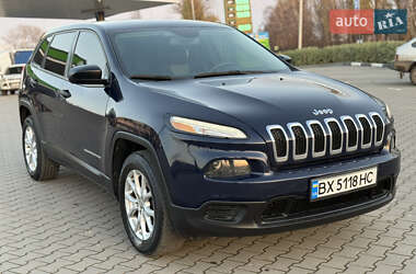 Позашляховик / Кросовер Jeep Cherokee 2014 в Хмельницькому