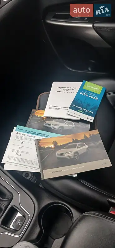 Внедорожник / Кроссовер Jeep Cherokee 2018 в Харькове документ