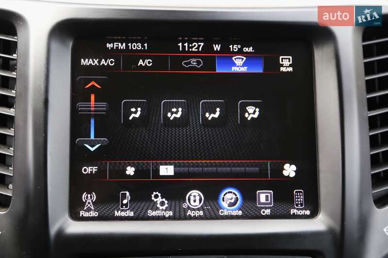 Позашляховик / Кросовер Jeep Cherokee 2016 в Києві