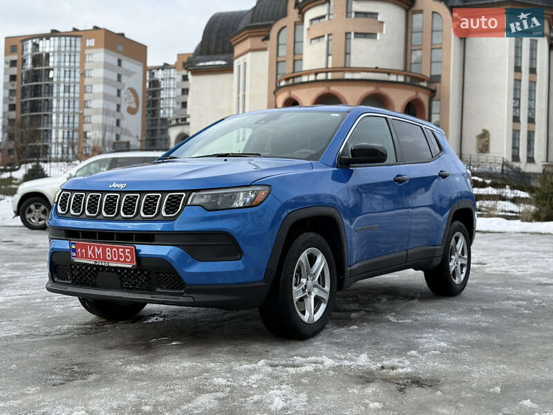 2024 Jeep Compass, VIN 3C4NJDANXRT121901:plate — фото 1 (autoria)