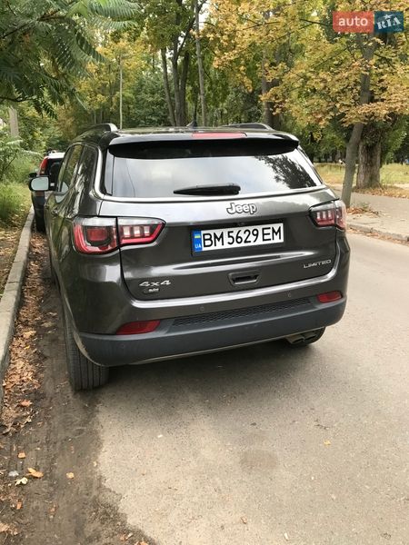 Внедорожник / Кроссовер Jeep Compass 2018 в Сумах