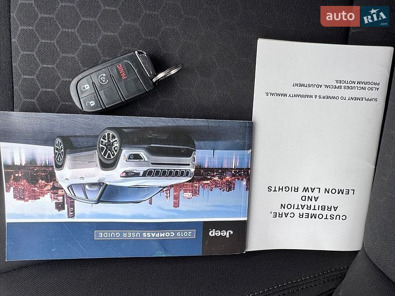 Внедорожник / Кроссовер Jeep Compass 2019 в Ровно