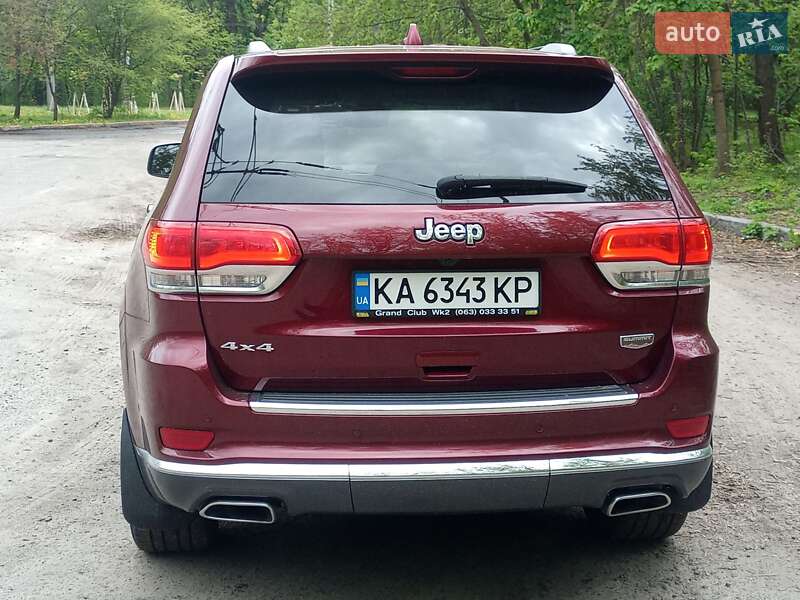 Позашляховик / Кросовер Jeep Grand Cherokee 2017 в Києві