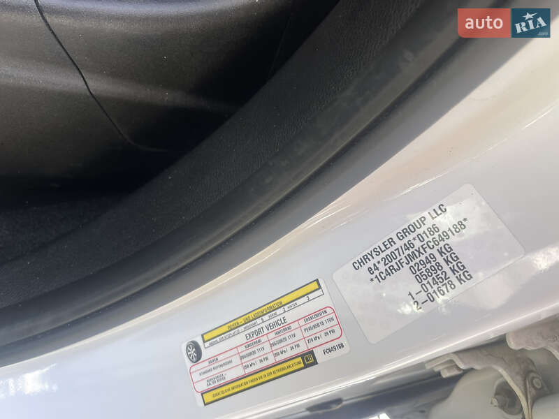 Внедорожник / Кроссовер Jeep Grand Cherokee 2014 в Киеве