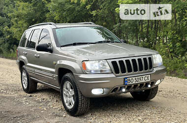 Внедорожник / Кроссовер Jeep Grand Cherokee 2002 в Тернополе