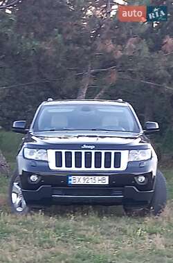 Внедорожник / Кроссовер Jeep Grand Cherokee 2012 в Каменец-Подольском