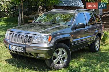 Внедорожник / Кроссовер Jeep Grand Cherokee 2002 в Хусте