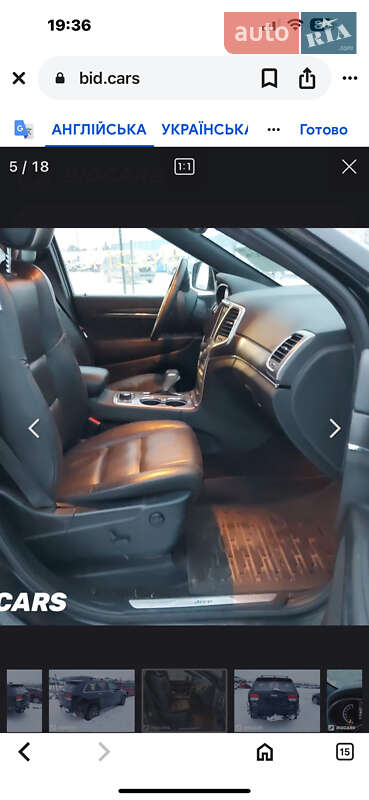 Позашляховик / Кросовер Jeep Grand Cherokee 2018 в Броварах