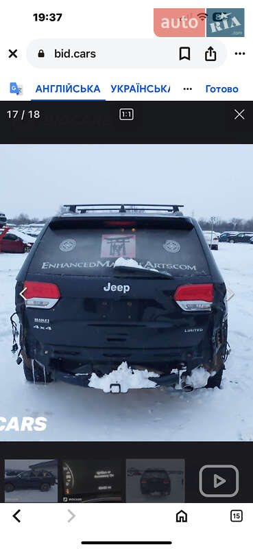 Позашляховик / Кросовер Jeep Grand Cherokee 2018 в Броварах