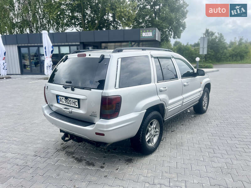 Внедорожник / Кроссовер Jeep Grand Cherokee 2004 в Владимире