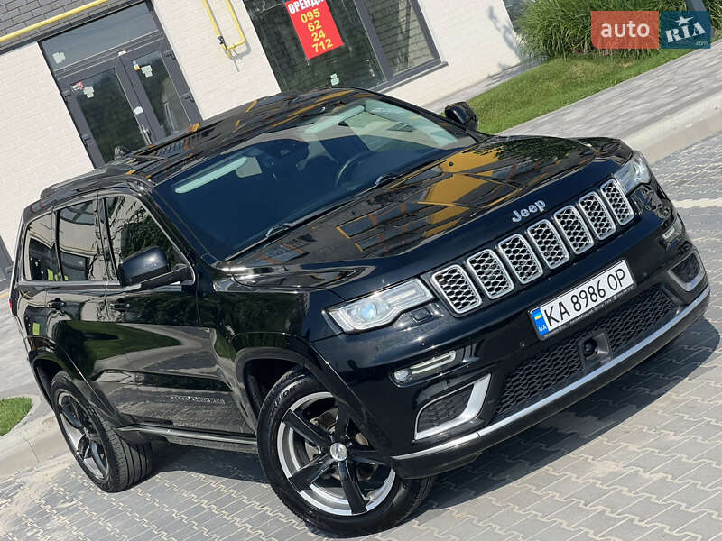 Внедорожник / Кроссовер Jeep Grand Cherokee 2017 в Киеве