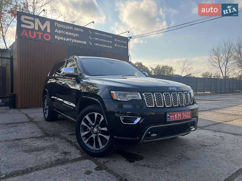 Внедорожник / Кроссовер Jeep Grand Cherokee 2017 в Харькове
