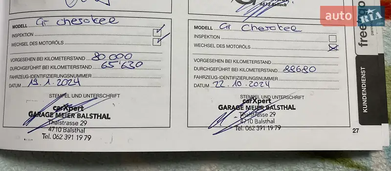 Позашляховик / Кросовер Jeep Grand Cherokee 2019 в Коростені документ