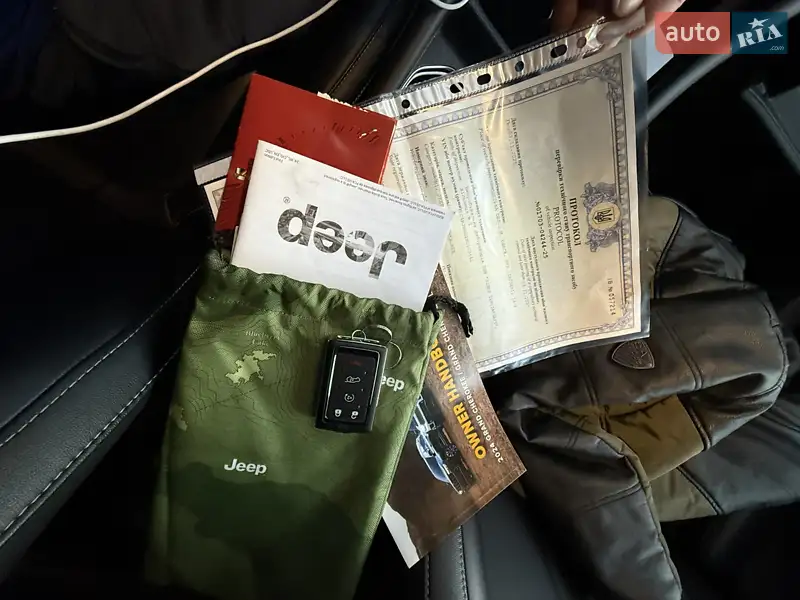 Позашляховик / Кросовер Jeep Grand Cherokee 2023 в Одесі документ