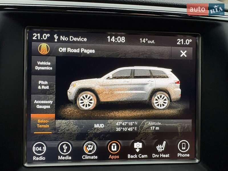 Внедорожник / Кроссовер Jeep Grand Cherokee 2018 в Запорожье