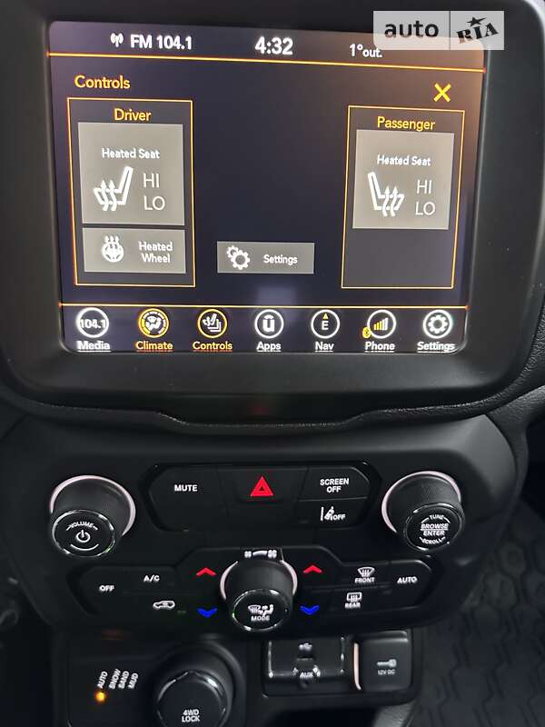 Позашляховик / Кросовер Jeep Renegade 2020 в Тернополі