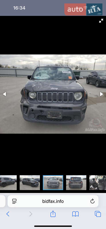 Внедорожник / Кроссовер Jeep Renegade 2020 в Львове