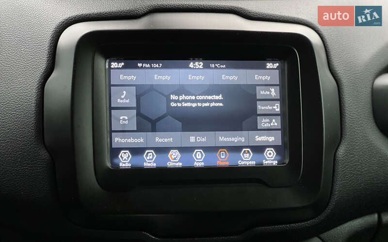 Позашляховик / Кросовер Jeep Renegade 2021 в Львові фото 16 Позашляховик / Кросовер Jeep Renegade 2021 в Львові